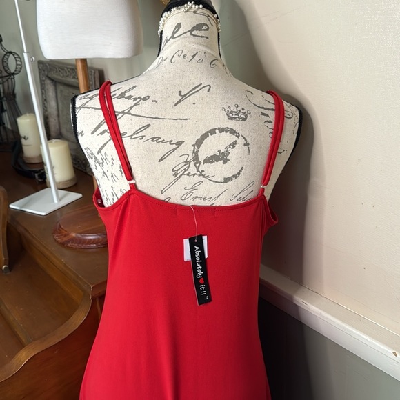 Red Spaghetti Strap Sundress Maxi NWT - Picture 6 of 6
